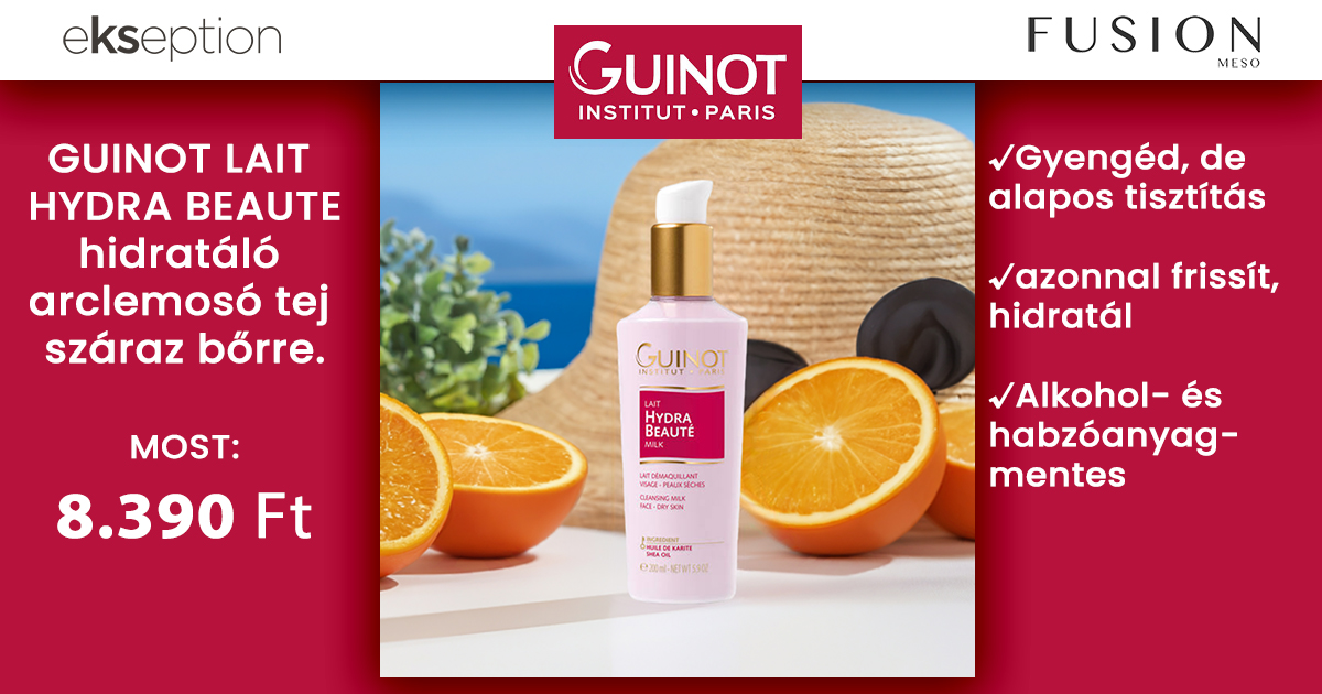 Guinot Lait Hydra Beaute - Guinot arclemosó tej
